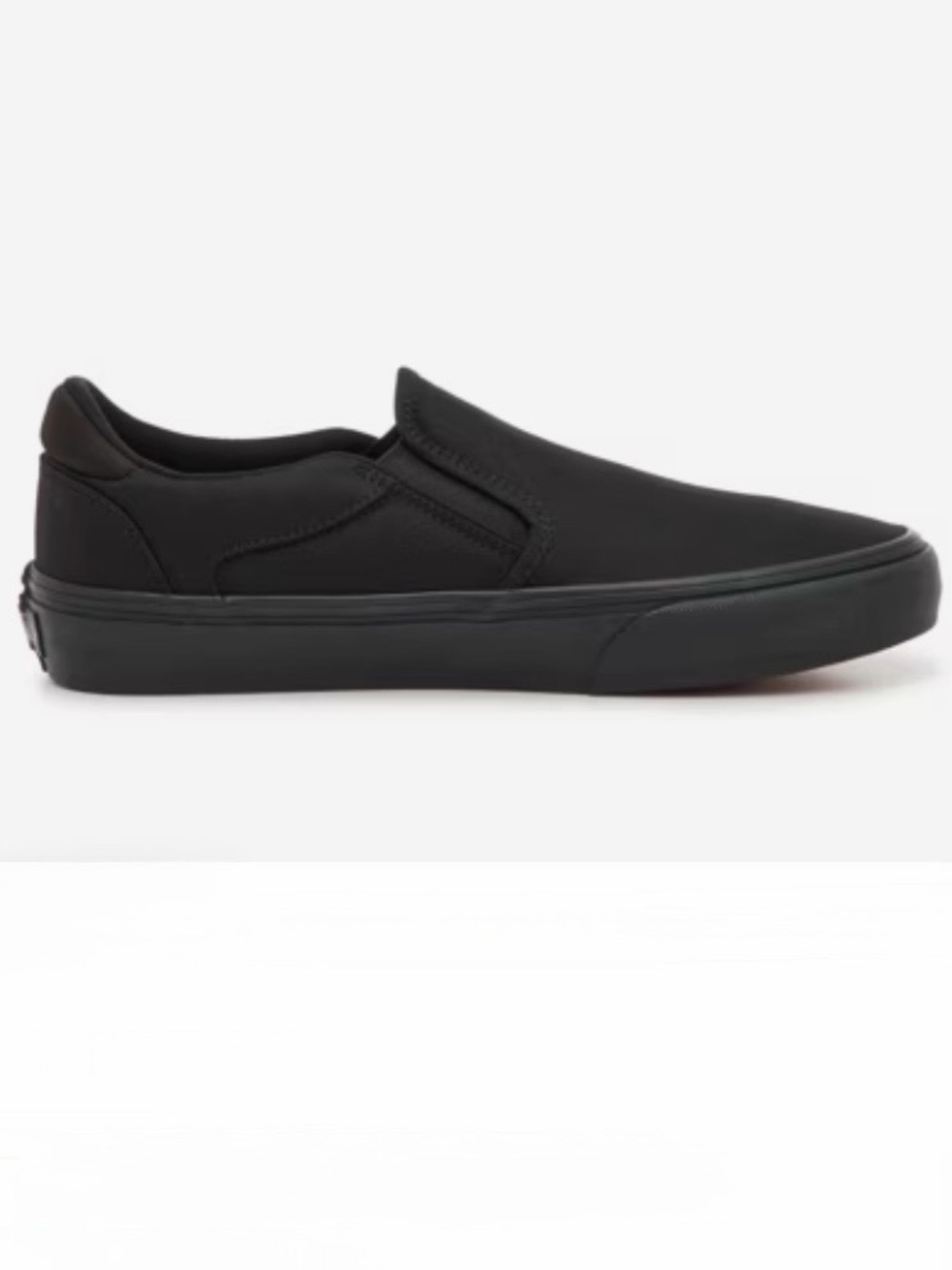 VANS ComfyCush Black Slip-On Loafers NWT 
Men's 4.5 Women's 6